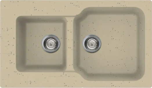 Мойка для кухни Omoikiri Maru 86-2-CH 86 см шампань - фото 1