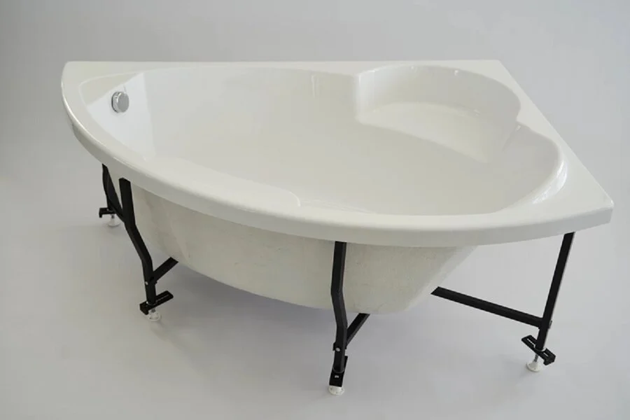 Акриловая ванна Радомир Алари 2-01-0-1-1-218/2-01-0-2-1-218, 168 х 120 см, L/R, с каркасом, белая, в наличии - фото 9