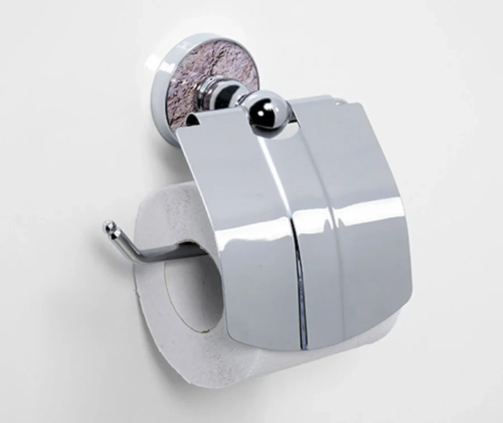 Бумагодержатель WasserKRAFT Nau с крышкой - фото 3