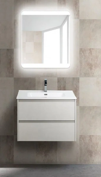 Тумба с раковиной подвесная BelBagno Kraft-600-2C-SO с двумя выкатными ящиками