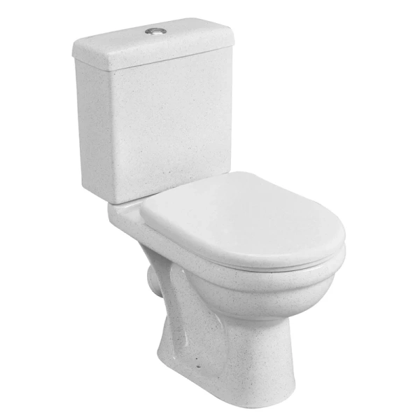 Унитаз компакт Santeri Визит крап на белом - фото 1