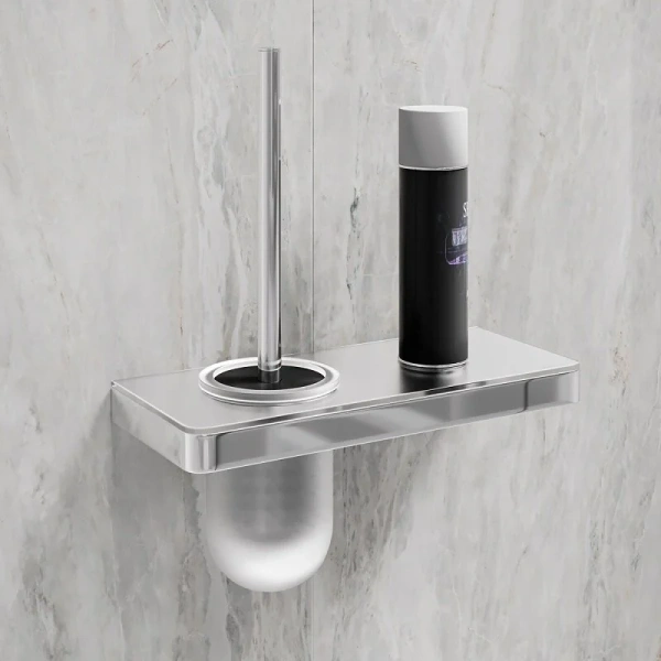 Ершик Lemark Glass line хром - фото 3