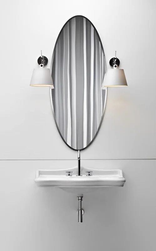 Раковина Azzurra Jubilaeum JULP1106200MBI (JUB200/110 bi))*1 110 см белая - фото 2