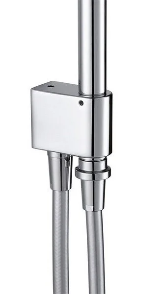 Душевая стойка Jacob Delafon EO хром, без смесителя - фото 7