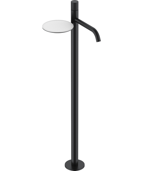 Смеситель для раковины Boheme Stick черный Spirale - фото 1