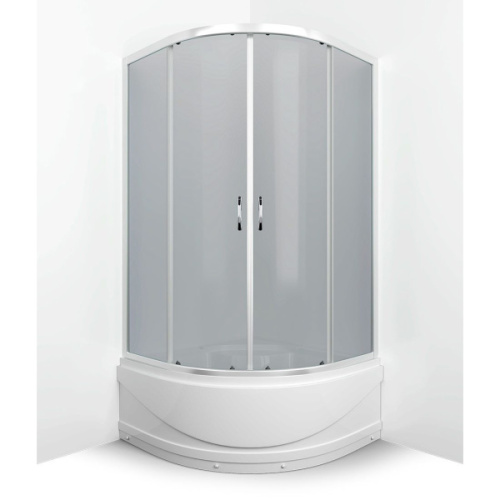 Душевой уголок Erlit Comfort ER0509T, недорогие, стеклянные, угловые, c поддоном - фото 6