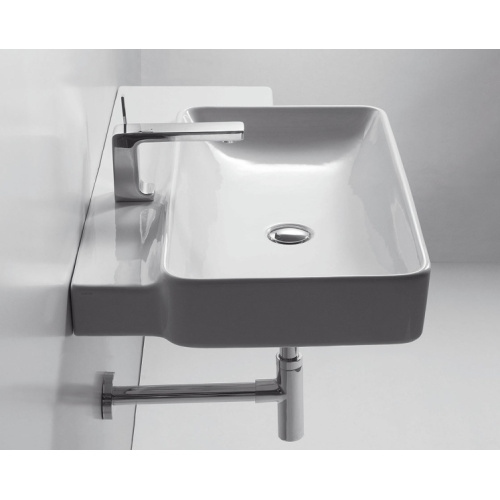 Раковина со столешницей, цвет белый, Simas Flow FL 02 BI DX, по запросу - фото 3