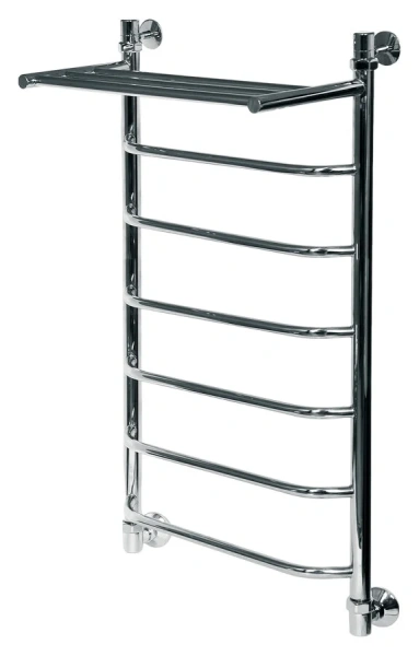 Полотенцесушитель водяной Ника Trapezium 100x40 см хром - фото 2