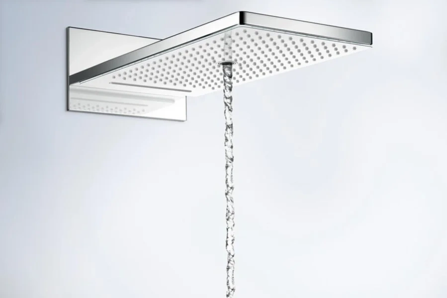 Верхний душ Hansgrohe Rainmaker Select белый/хром, современные, hi-tech - фото 4