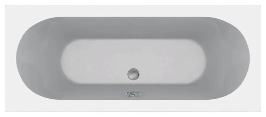 Акриловая ванна C-Bath Cora CBQ001002 180 х 80 см, белая - фото 1