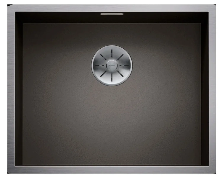 Мойка для кухни Blanco Zerox 500-IF 54 см Dark Steel - фото 1