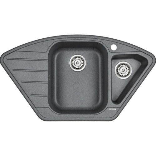 Мойка для кухни Paulmark Wiese PM529050 90 см угловая, с одной дополнительной чашей - фото 8