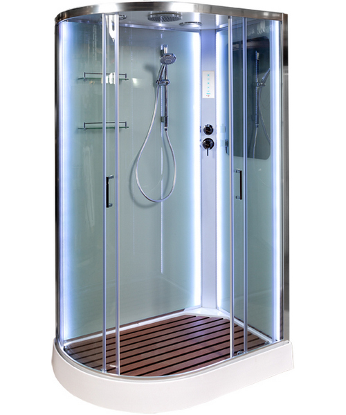 Душевая кабина Deto A 120х80 см правая, асимметричные - фото 2