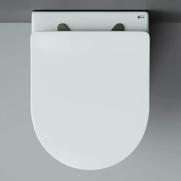 Унитаз подвесной Ceramica Nova Metropol белый, современные, hi-tech, круглые - фото 5