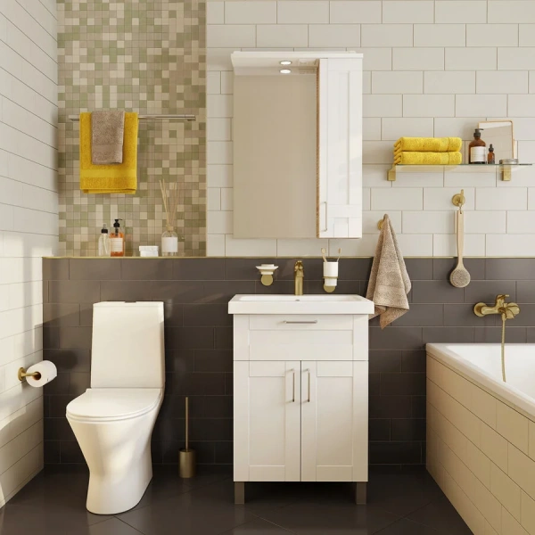 Крючок для ванной IDDIS Oldie бронза - фото 4