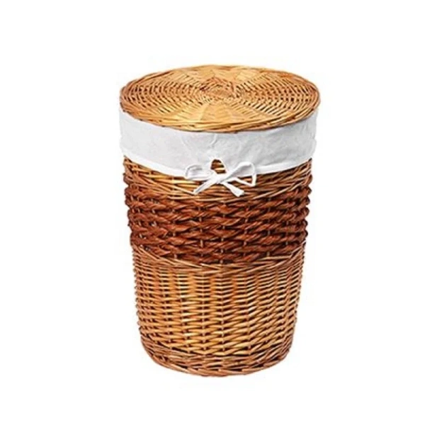 Корзина для белья WasserKRAFT Main плетеная - фото 1