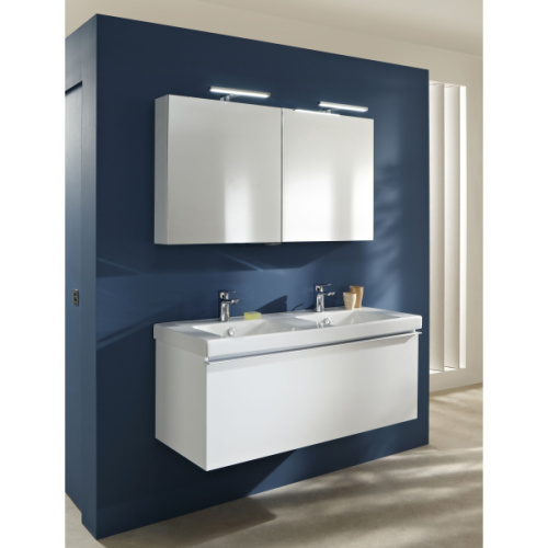 Раковина Jacob Delafon Odeon Up 120 см подвесная, двойные, с полотенцедержателем - фото 8