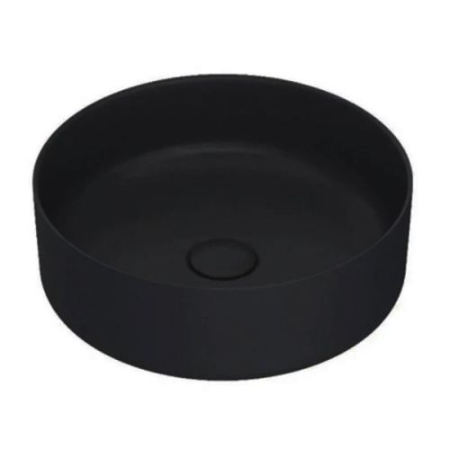 Раковина Keuco Stageline 40 см керамическая, черная - фото 1