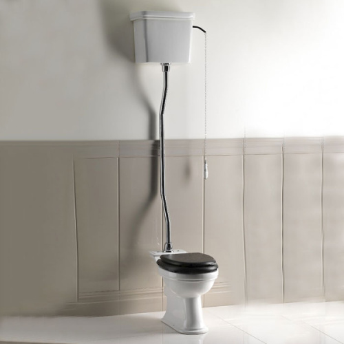 Унитаз с высоким бачком Devon & Devon Rose IBWCROSE фарфор - фото 1