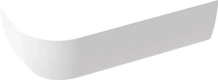 Передняя панель для акриловой ванны Cezares Metauro 180 см белая, правосторонняя - фото 1