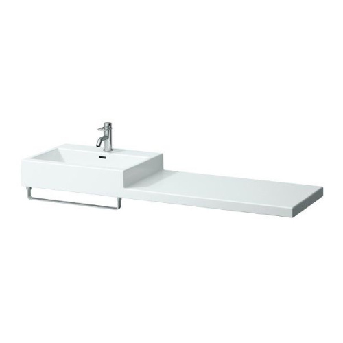 Раковина Laufen Living City 8.1843.5, 8.1843.6, большая, прямоугольной формы, широкая - фото 5