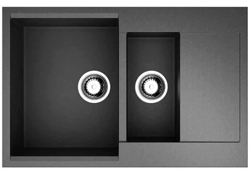 Мойка для кухни Omoikiri Daisen-78-2 4993 78 см из материала Artgranit