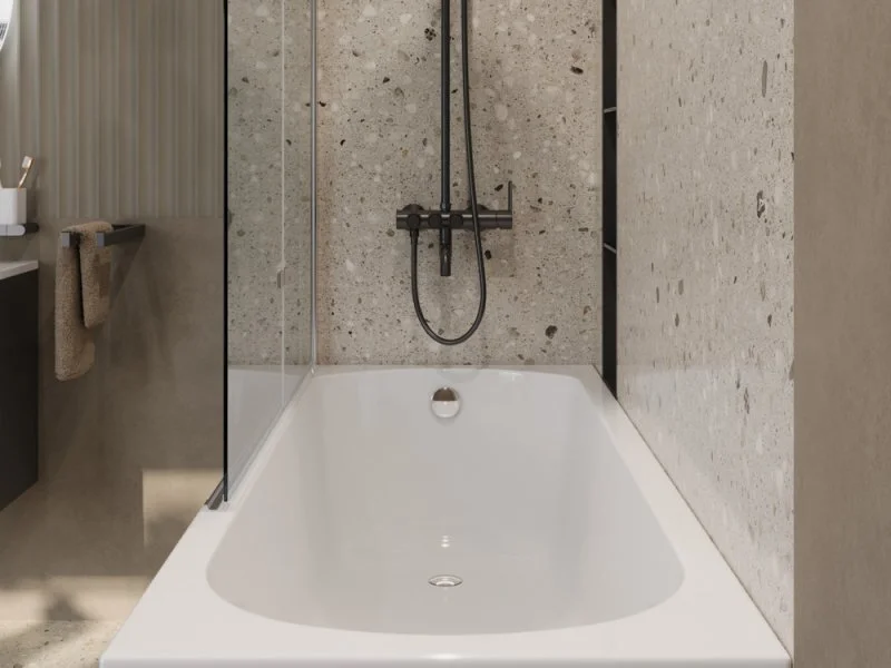 Ванна акриловая Cezares Eco 155х70 см белая - фото 2