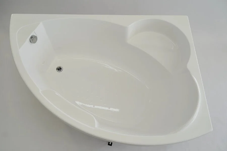Акриловая ванна Радомир Алари 2-01-0-1-1-218/2-01-0-2-1-218, 168 х 120 см, L/R, с каркасом, белая, 170 см - фото 8