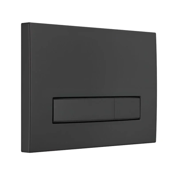 Клавиша смыва Berges Atom Line Soft Touch черная - фото 3