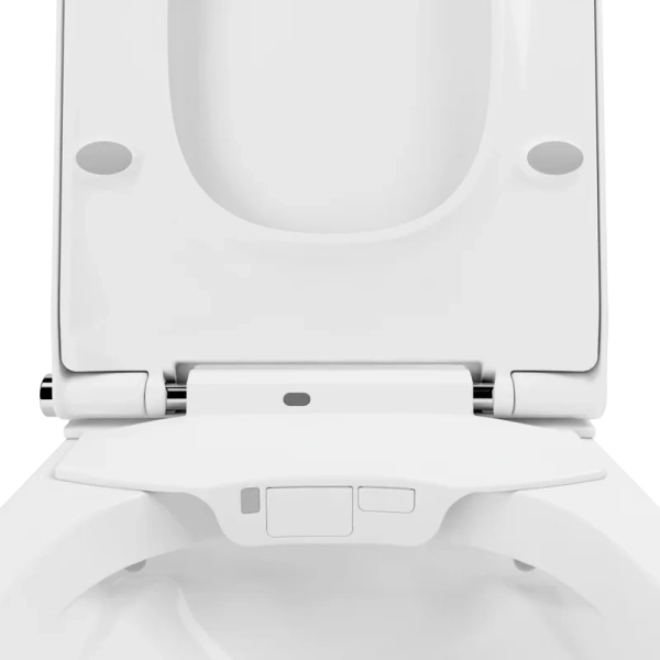 Унитаз подвесной Lavinia Boho Smart V-Clean c функцией биде, белые - фото 6