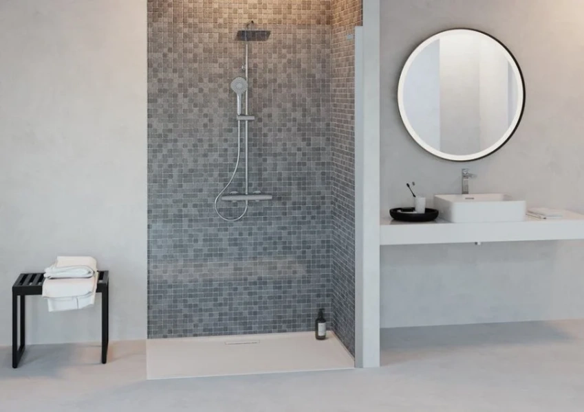 Душевая стойка Ideal Standard Ceratherm T100 с термостатом, с термостатом - фото 6