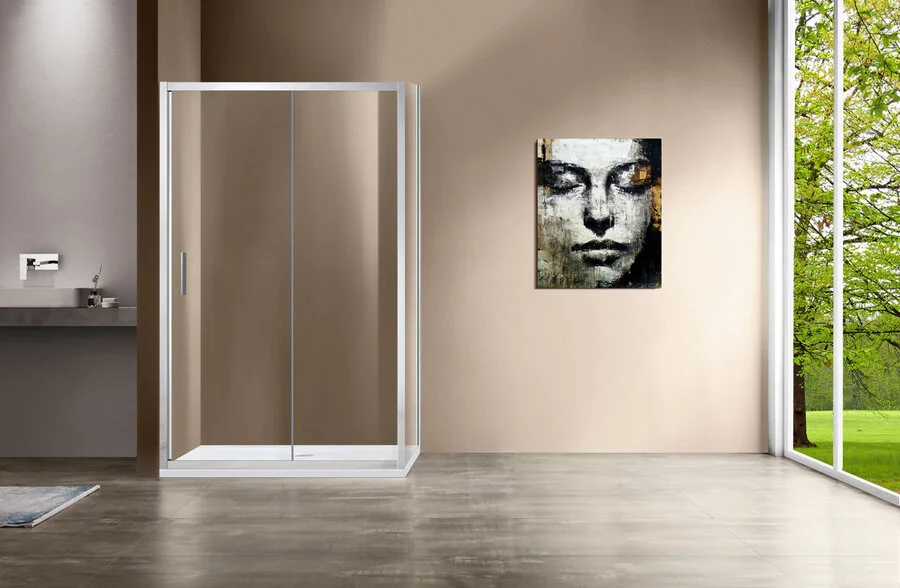 Душевой уголок Vincea Garda VSR-1G9014C 140х90 см угловой, хром, золото, черные, другие - фото 4