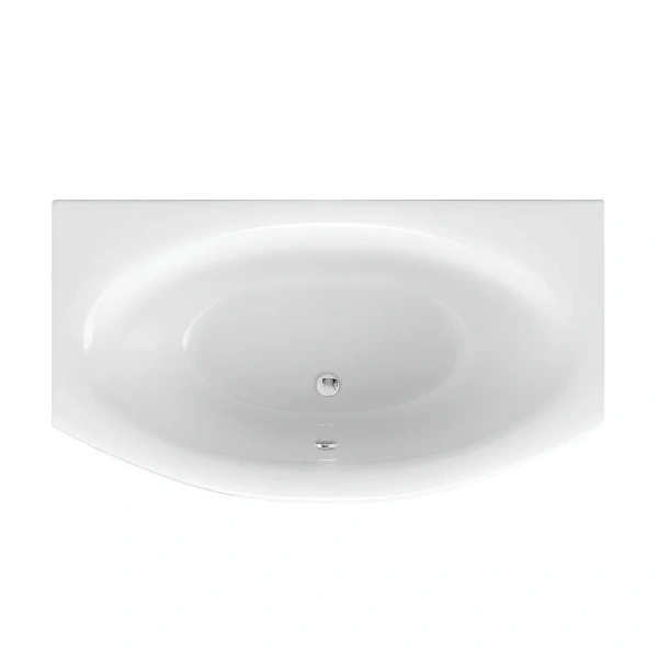 Ванна акриловая 1MarKa Nega 01нег1795кс2+, 170 x 95 см, цвет белый - фото 4