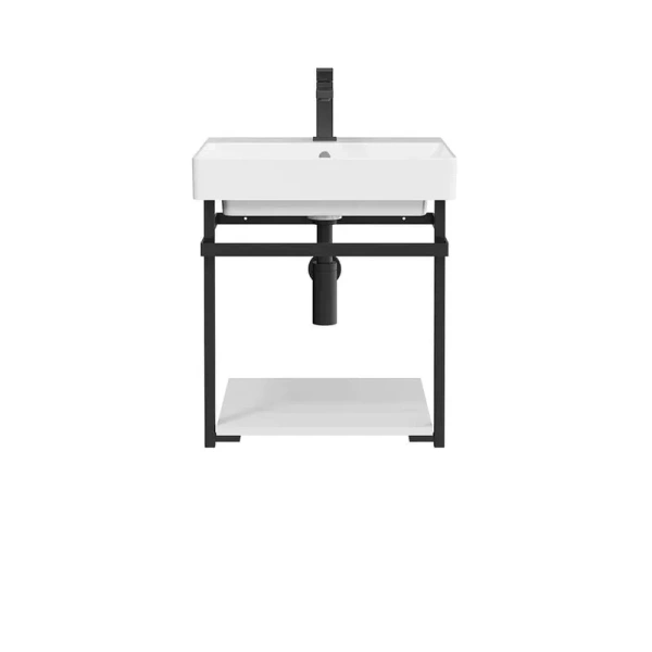 Консоль для раковины Kerama Marazzi Pro 50 см черная матовая - фото 4