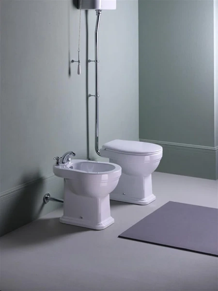 Унитаз компакт GSI Classic 8710, 8711, сиденье с микролифтом , с антивсплеском, компакт - фото 6