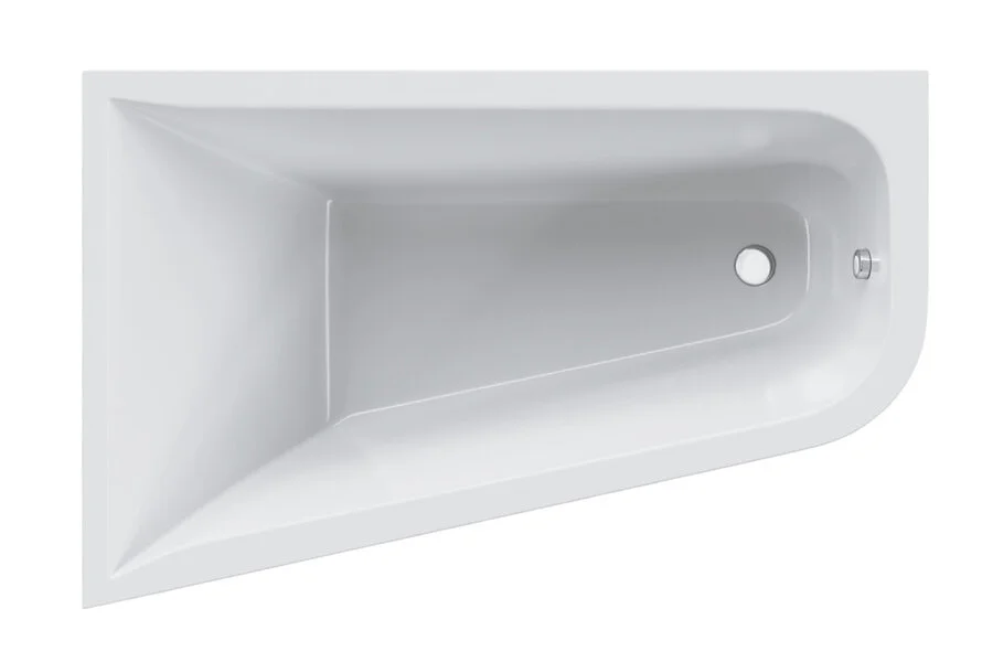 Ванна акриловая Am.Pm Spirit 160х100 см левосторонняя - фото 1