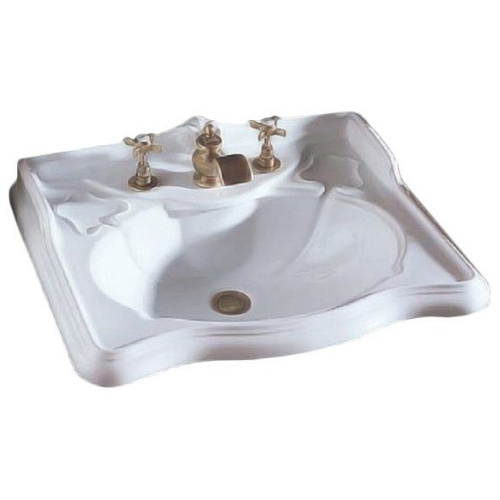 Раковина с тремя отверстиями под смеситель Azzurra Jubilaeum - фото 2