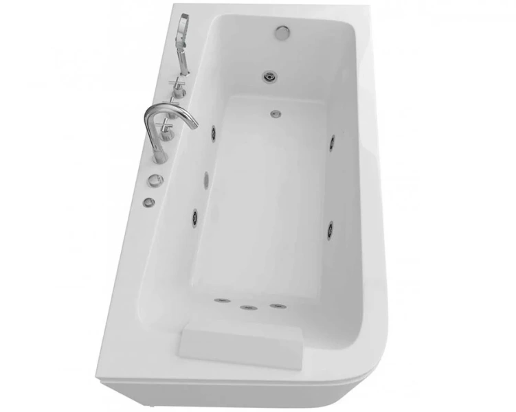 Ванна акриловая Grossman 170x95 см с правая, приставные - фото 6