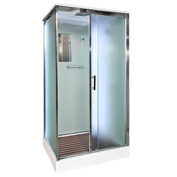 Душевая кабина Deto D 110x90 см с led подсветкой - фото 3