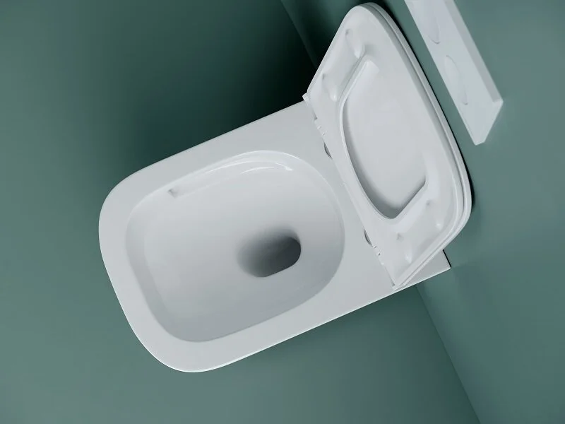 Унитаз подвесной Ceramica Nova Union белый, с горизонтальным, прямым выпуском, с прямым выпуском - фото 7