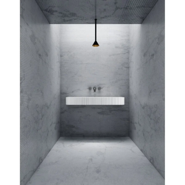 Раковина Abber Stein 80 см белая матовая - фото 4