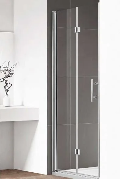 Душевая дверь в нишу Cezares Eco 80 см конструкция складная - фото 1