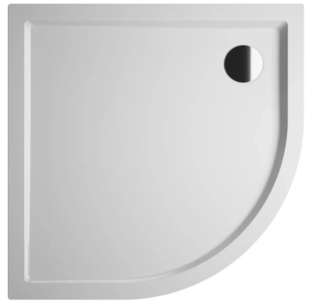 Душевой поддон акриловый с панелью R55 Riho Davos 281 90x90 см - фото 1