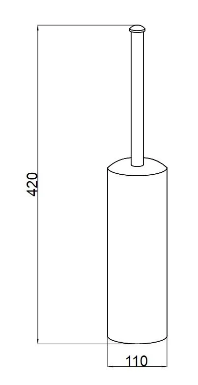 Ершик Boheme Palazzo золото/белый, классические, ретро, декорированные - фото 2