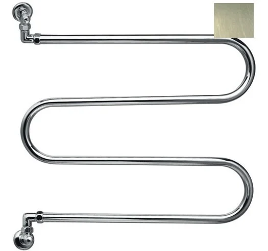 Полотенцесушитель водяной полированный никель Margaroli Vento - фото 1