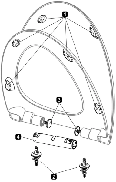 Крышка-сидение с микролифтом Jacob Delafon Nouvelle Vague дюропласт , нет в наличии index_1 - фото 6