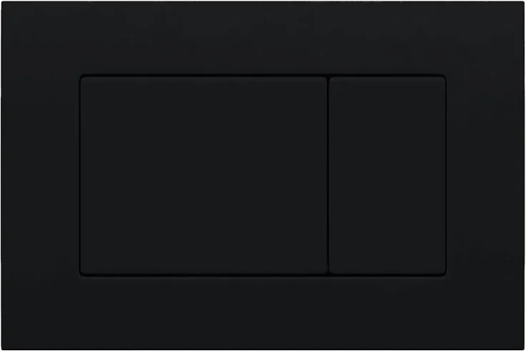 Клавиша смыва Berges Atom Soft Touch черная - фото 1