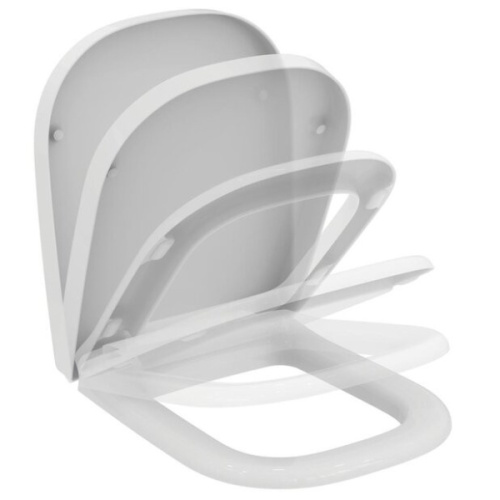 Крышка-сиденье с микролифтом Ideal Standard Active петли хром, с микролифтом - фото 2