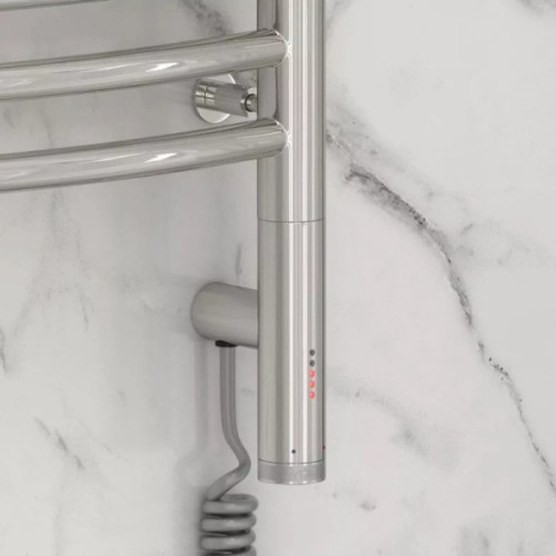 Полотенцесушитель электрический Сунержа Флюид 3.0 60x60 см правый другие цветовые решения - фото 2