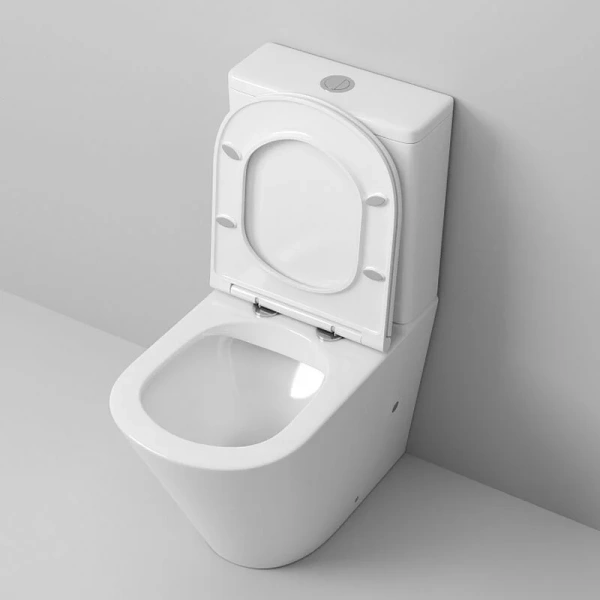 Унитаз компакт Grossman белый, современные, hi-tech, круглые - фото 5